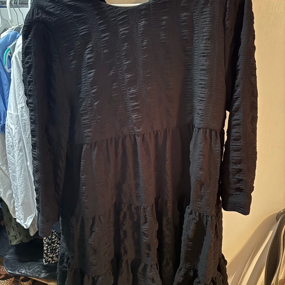Black Zara dress